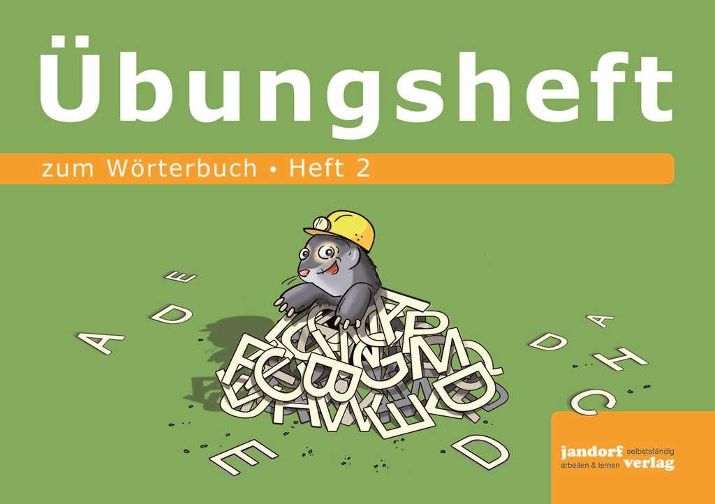 Vorderes Coverbild Wörterbuchübungsheft 2 (Übungsheft zum Wörterbuch 19x16cm)