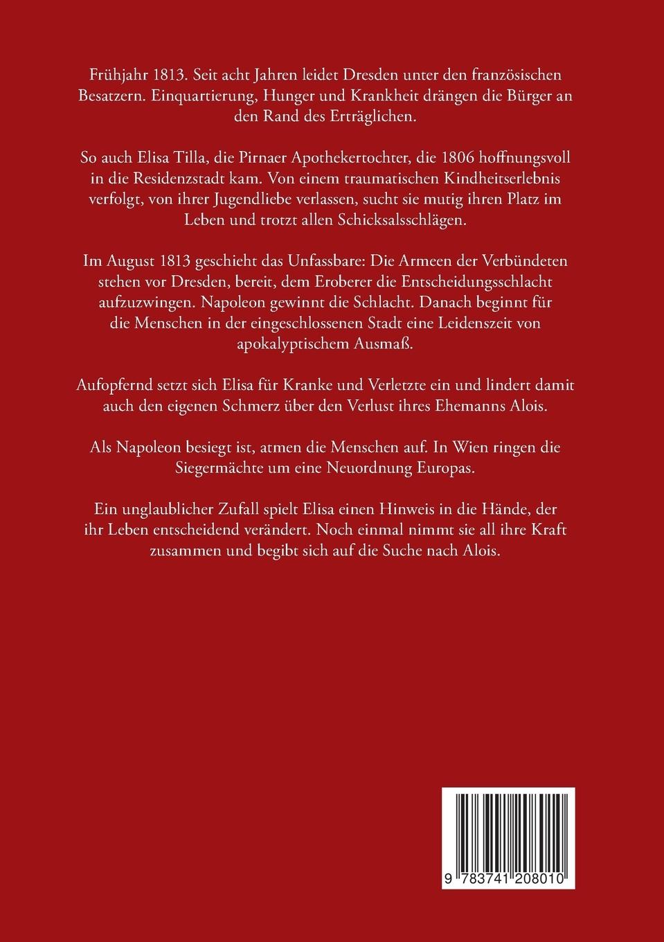 Rückseitencover Elisa und der Schatten Napoleons