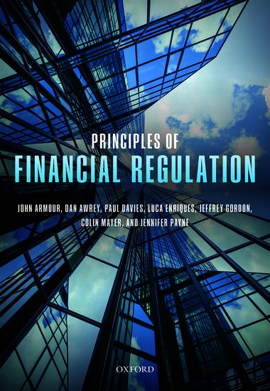 Vorderes Coverbild Principles of Financial Regulation