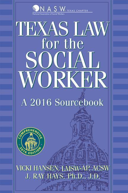 Vorderes Coverbild Texas Law for the Social Worker