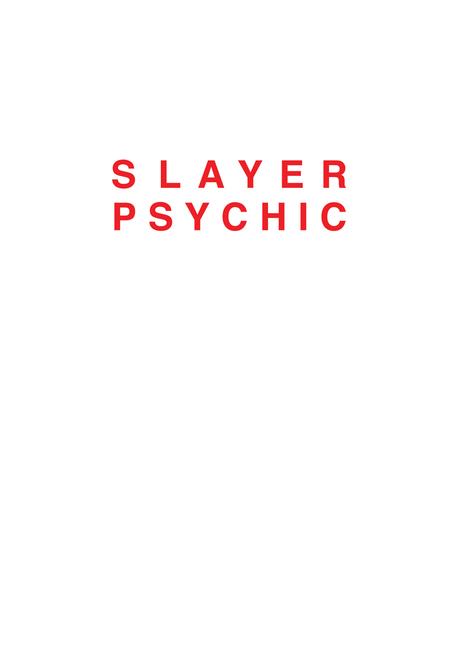 Vorderes Coverbild Dan Colen: Slayer Psychic