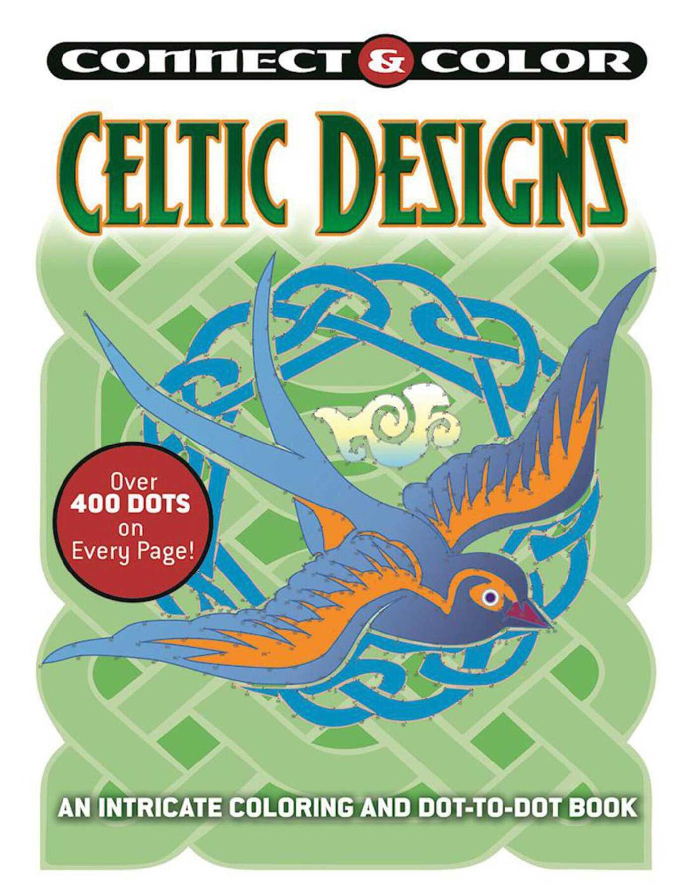 Vorderes Coverbild Connect and Color: Celtic Designs