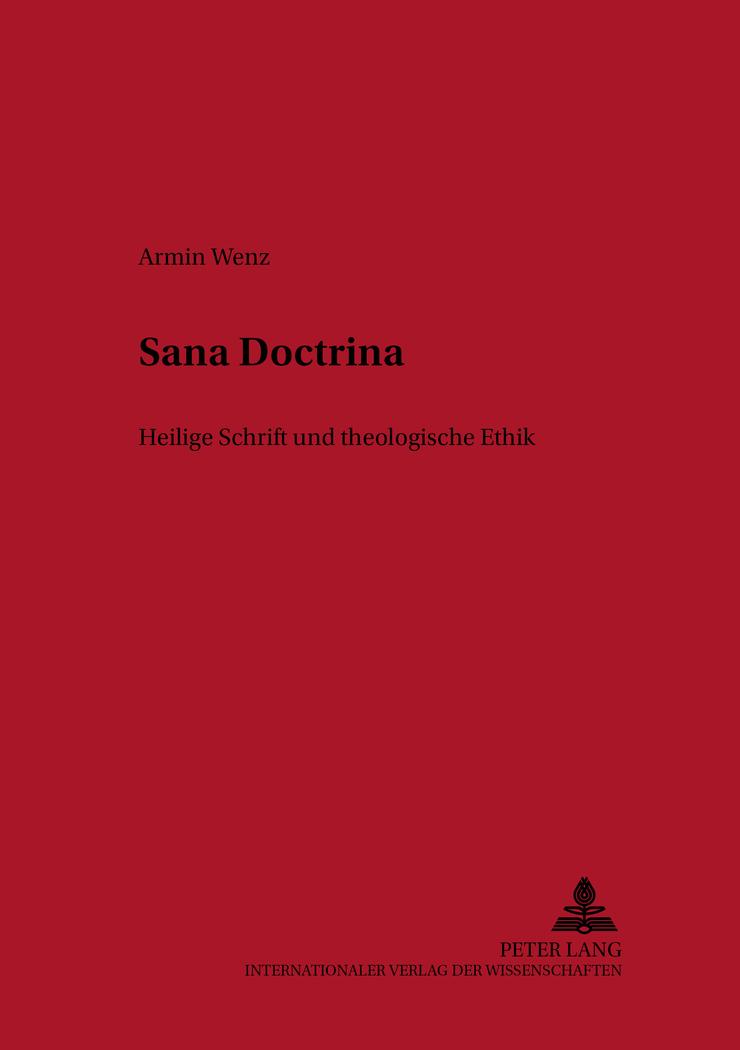 Vorderes Coverbild 'Sana Doctrina'
