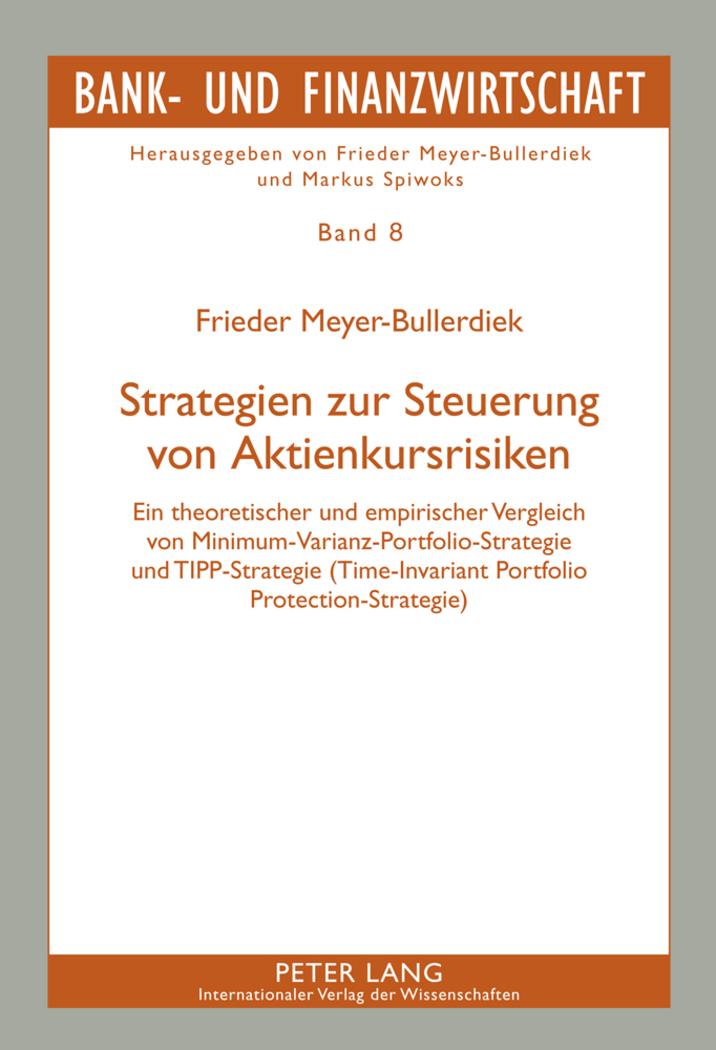 Vorderes Coverbild Strategien zur Steuerung von Aktienkursrisiken
