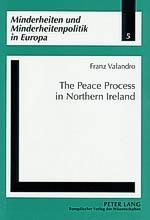 Vorderes Coverbild The Peace Process in Northern Ireland