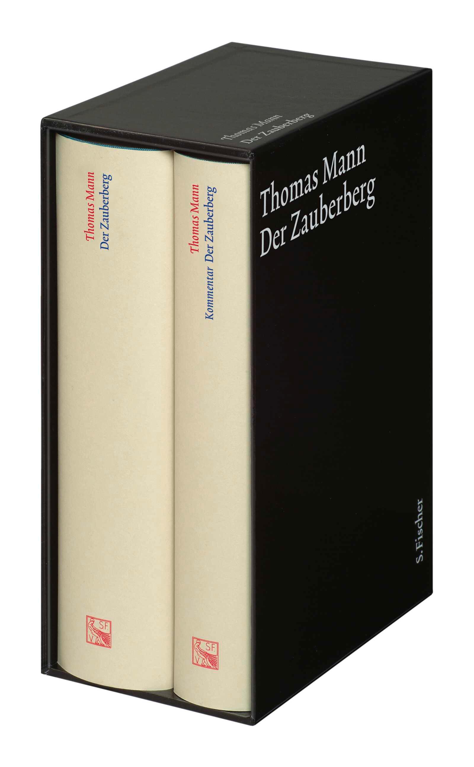 Vorderes Coverbild Der Zauberberg. Große kommentierte Frankfurter Ausgabe