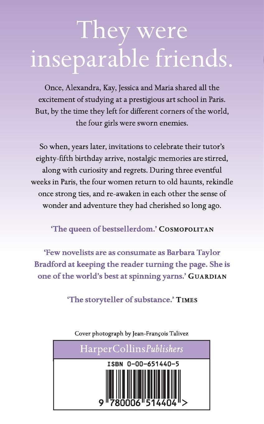 Rückseitencover Three Weeks in Paris