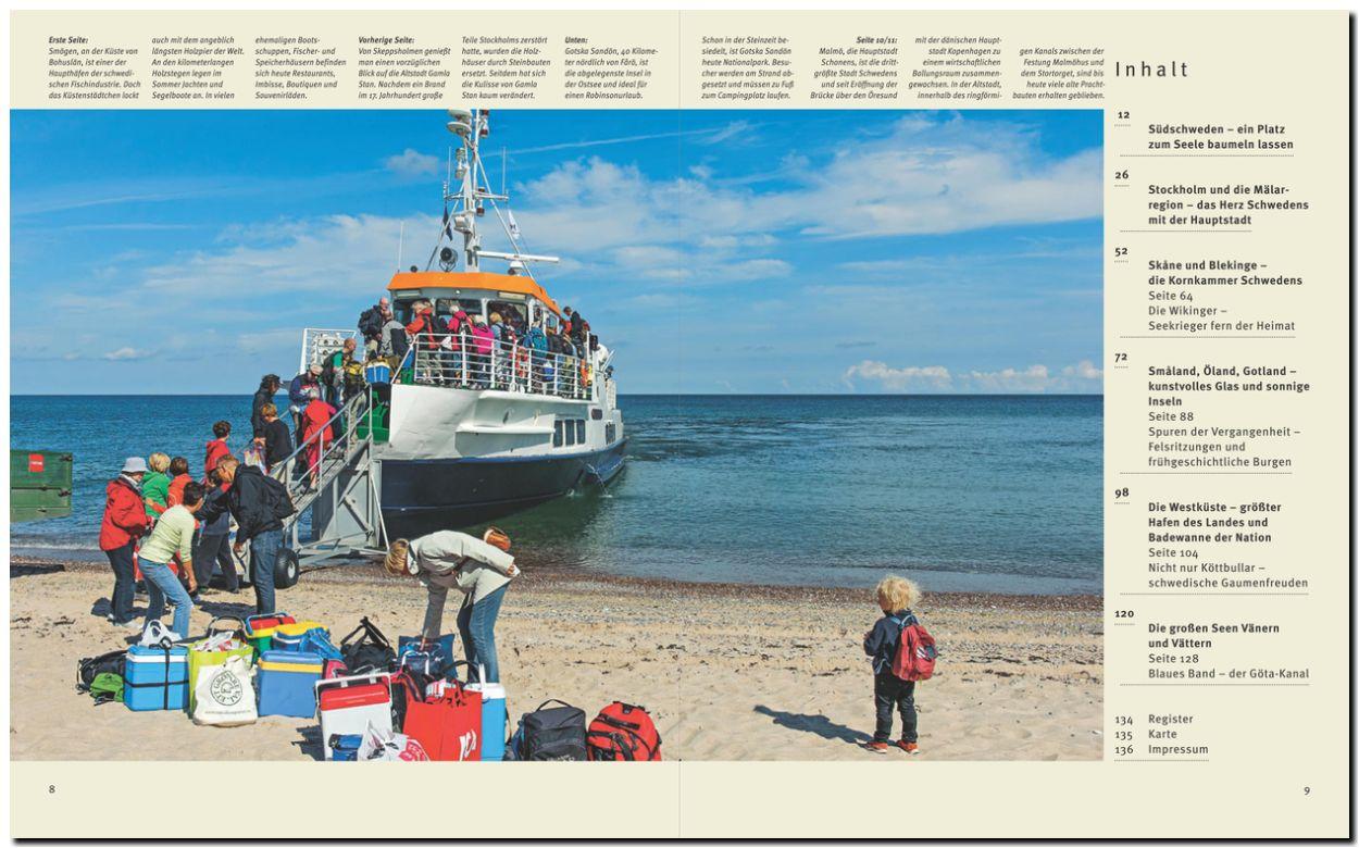 Beispielinhalt (Bild) Reise durch SÜDSCHWEDEN und STOCKHOLM