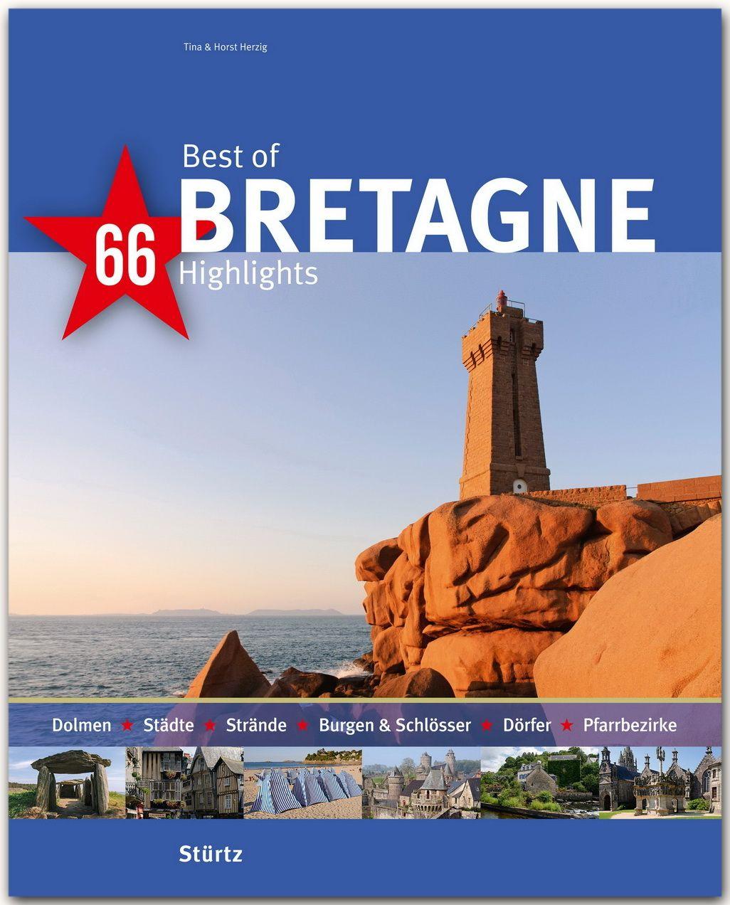 Vorderes Coverbild Best of BRETAGNE - 66 Highlights
