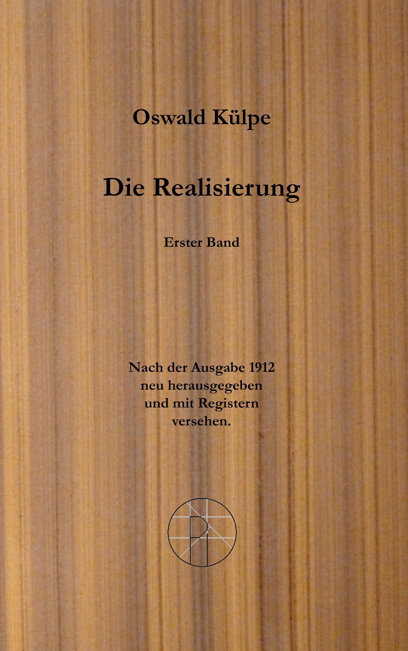 Vorderes Coverbild Die Realisierung.