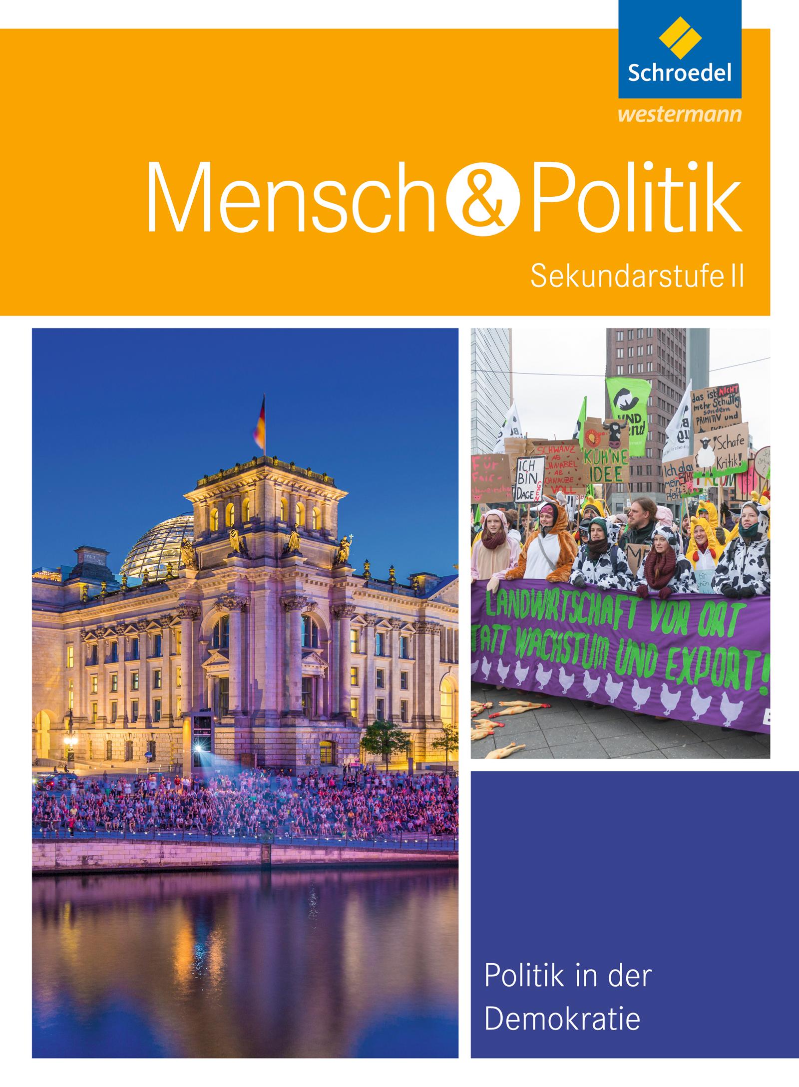 Vorderes Coverbild Mensch und Politik. Sekundarstufe 2. Themenbände. Baden-Württemberg