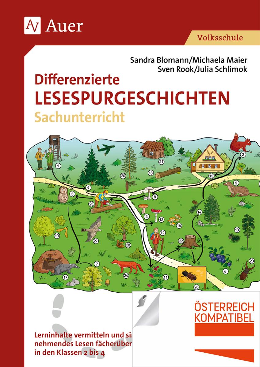 Vorderes Coverbild Differenzierte Lesespurgeschichten Sachunterricht