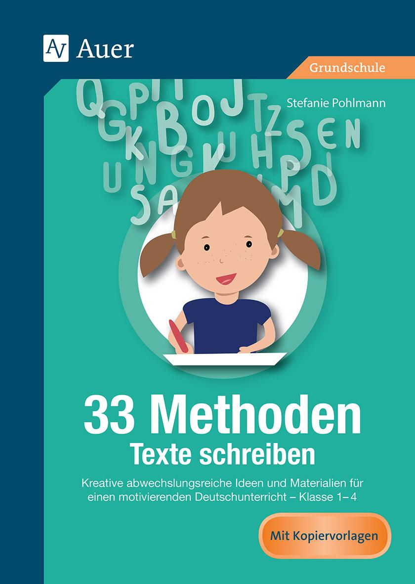 Vorderes Coverbild 33 Methoden Texte schreiben