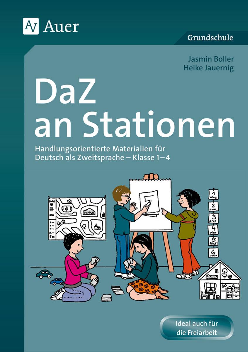Vorderes Coverbild DaZ an Stationen