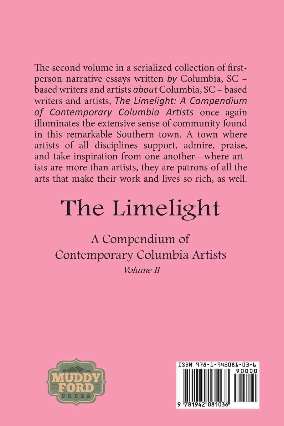Rückseitencover The Limelight A Compendium of Contemporary Columbia Artists Volume II