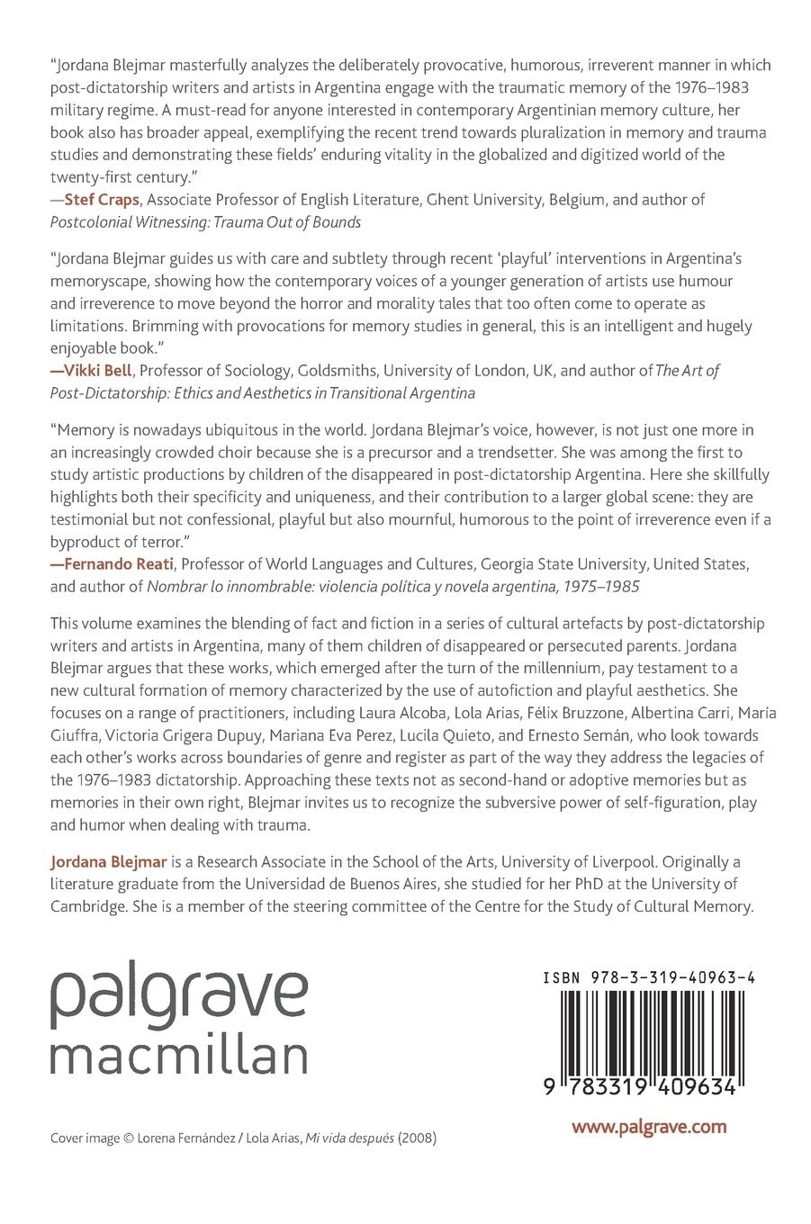 Rückseitencover Playful Memories