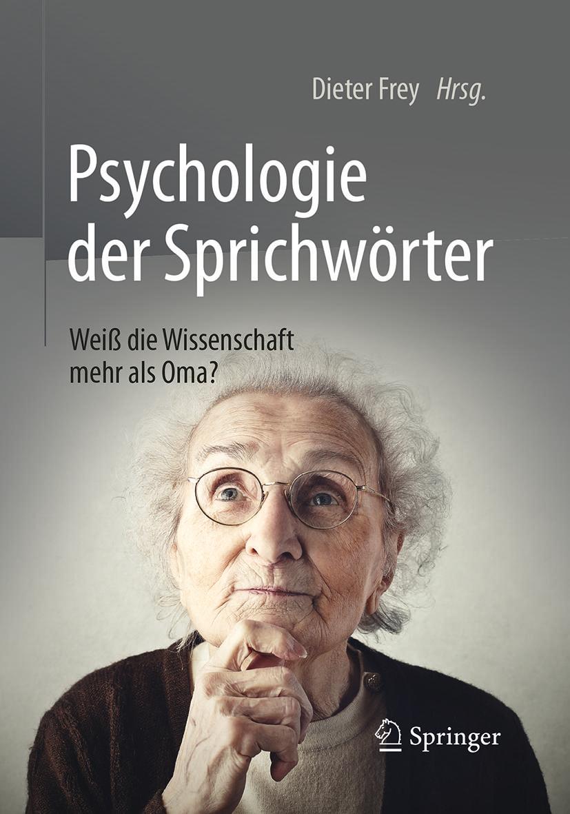 Vorderes Coverbild Psychologie der Sprichwörter