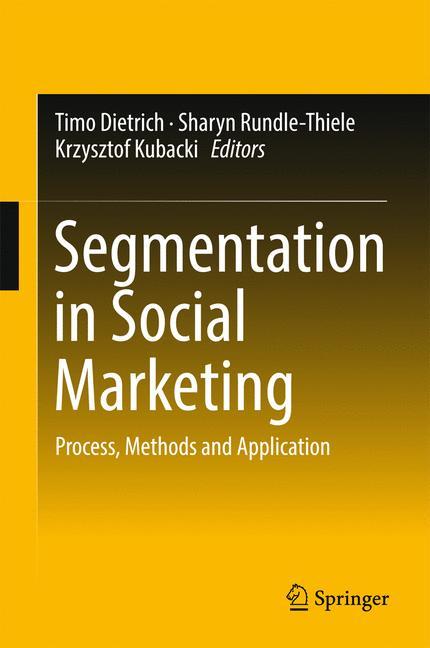 Vorderes Coverbild Segmentation in Social Marketing