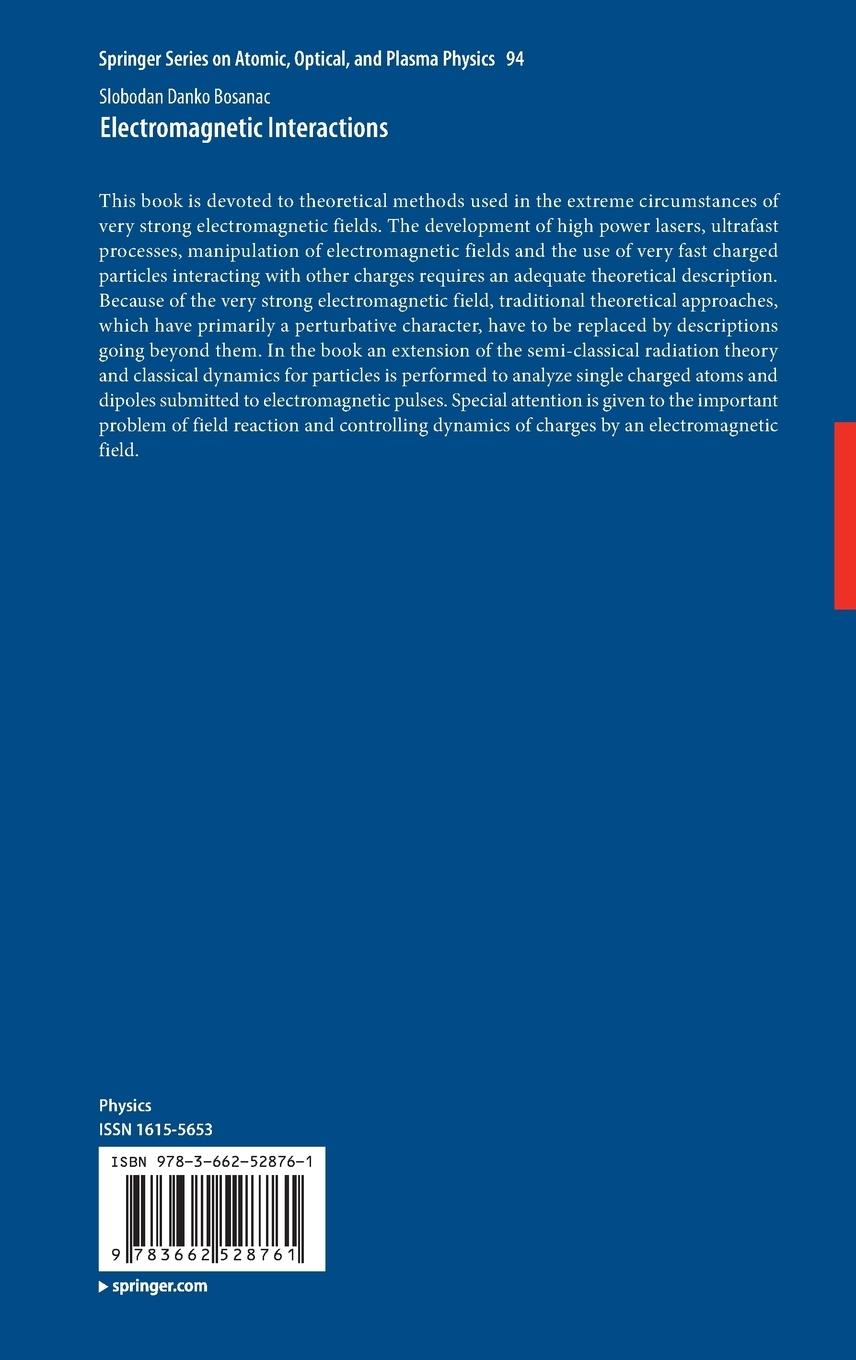 Rückseitencover Electromagnetic Interactions