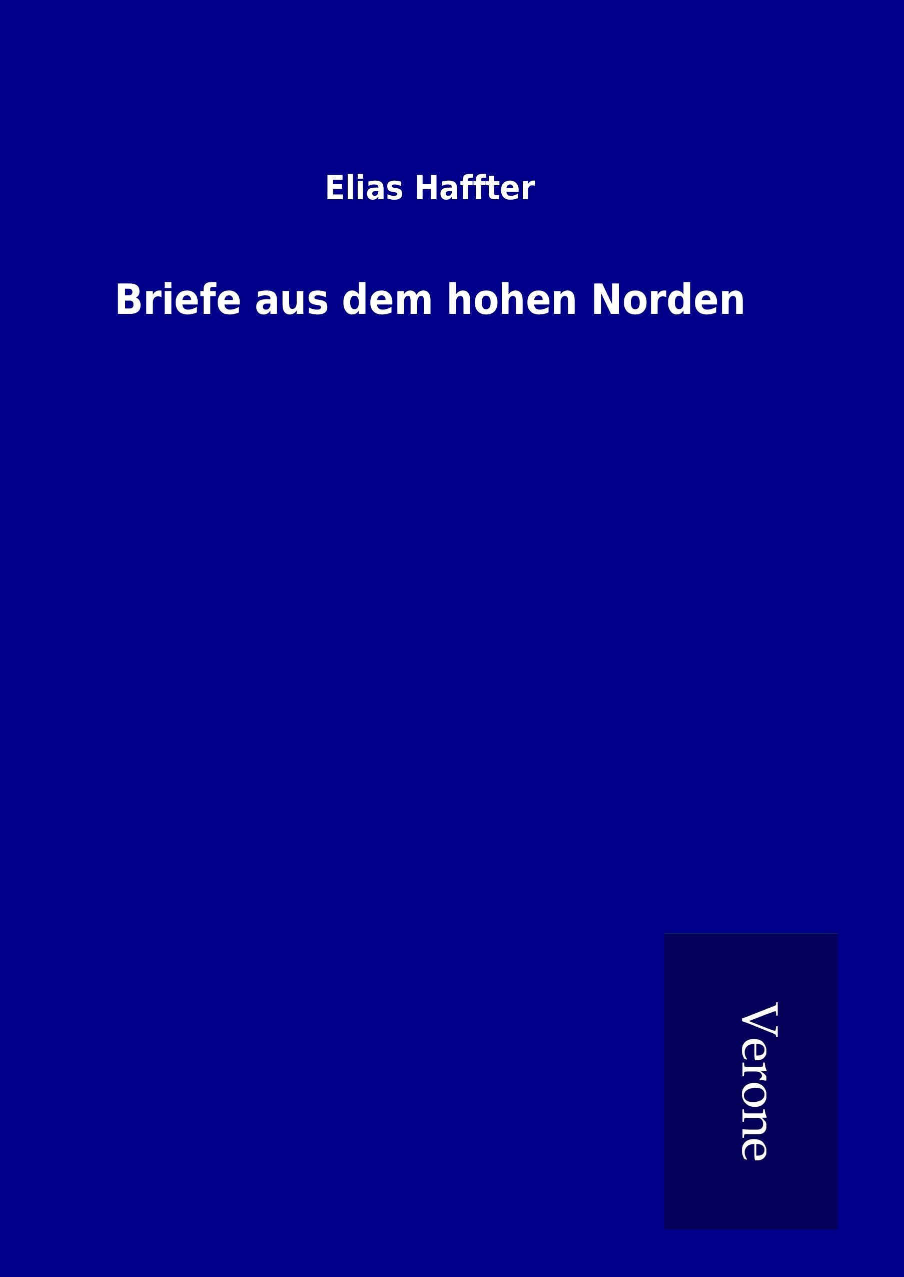 Vorderes Coverbild Briefe aus dem hohen Norden