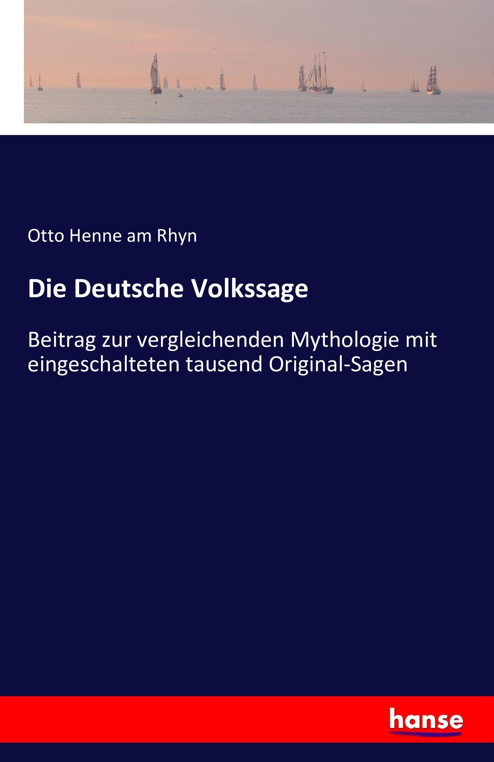 Vorderes Coverbild Die Deutsche Volkssage