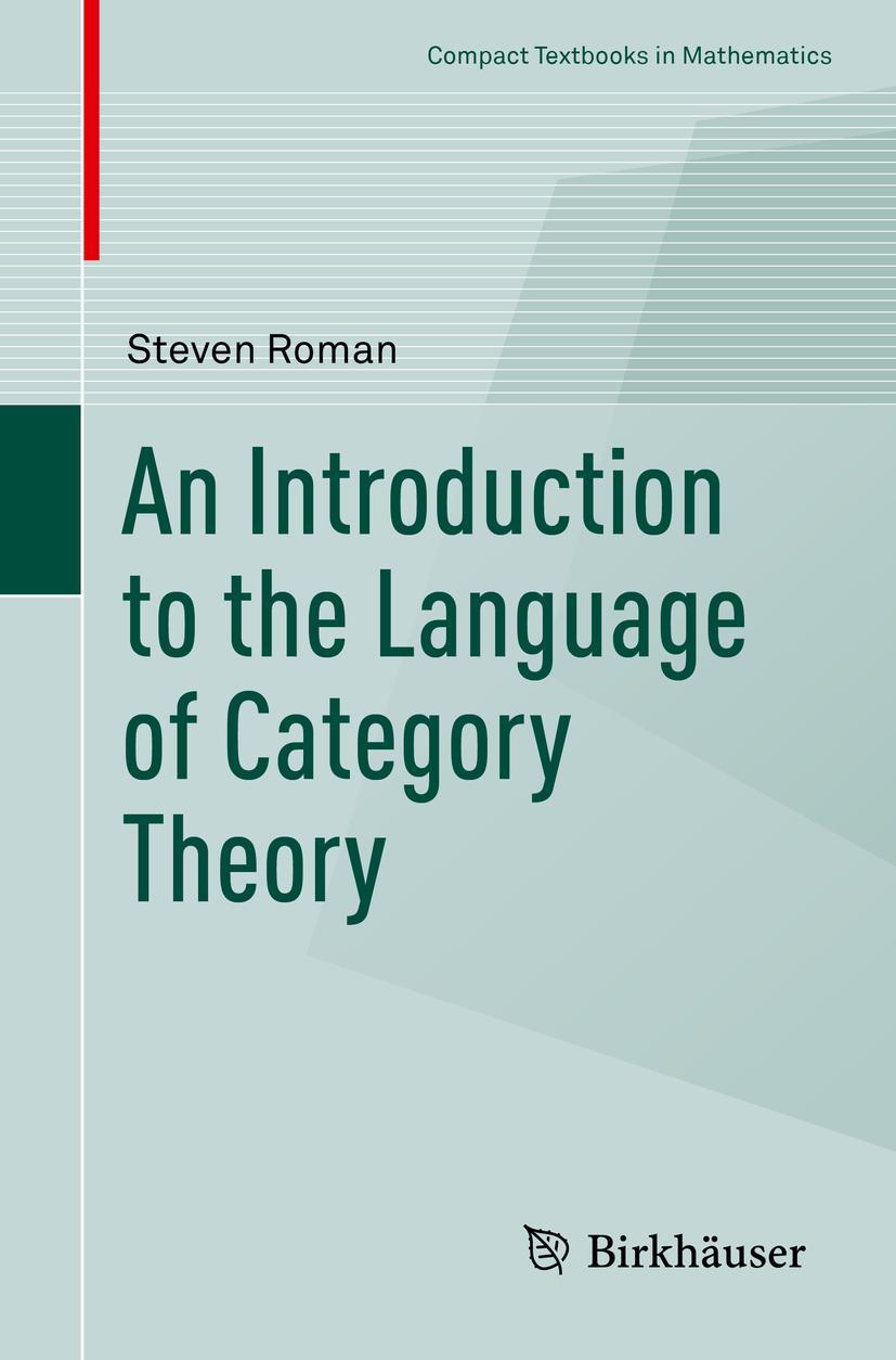 Vorderes Coverbild An Introduction to the Language of Category Theory