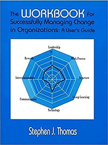 Vorderes Coverbild The Workbook for Successfully Managing Change in Organizations