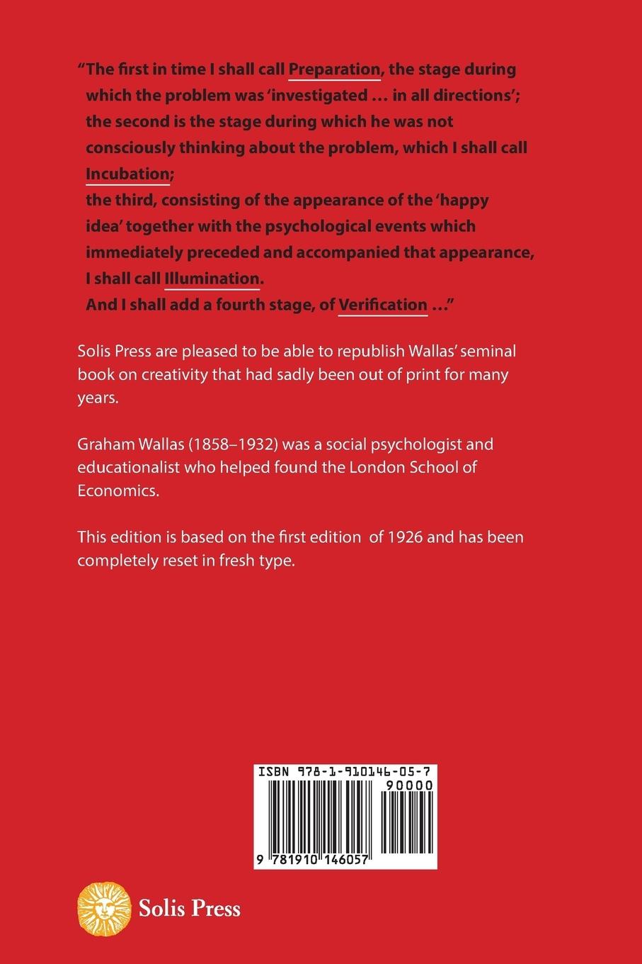 Rückseitencover The Art of Thought