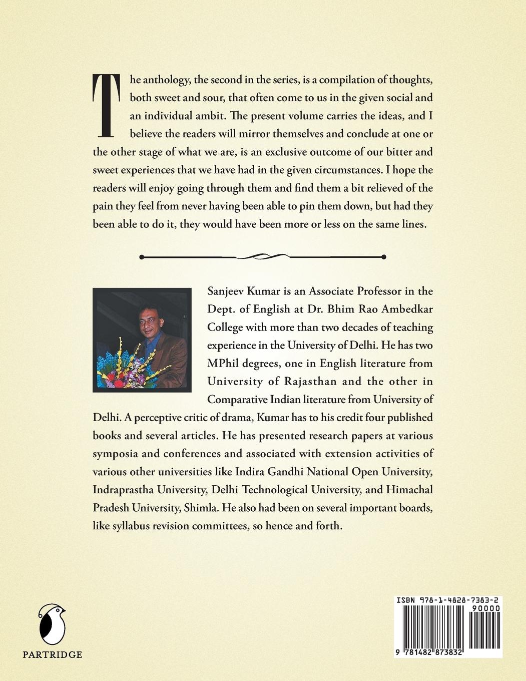 Rückseitencover Thoughts - Sweet and Sour