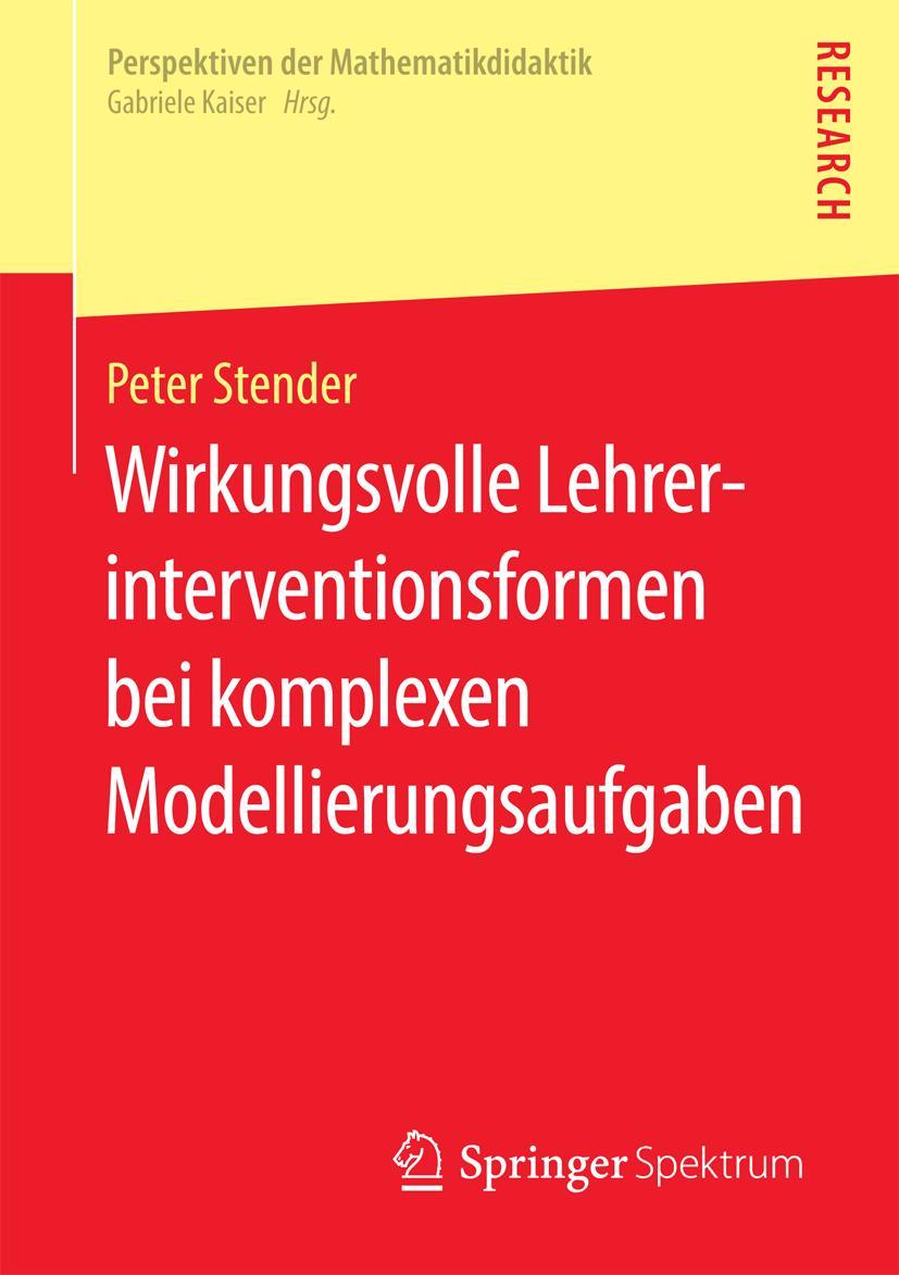 Vorderes Coverbild Wirkungsvolle Lehrerinterventionsformen bei komplexen Modellierungsaufgaben