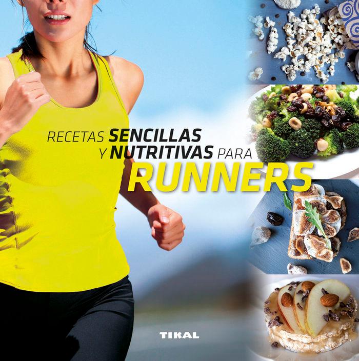 Vorderes Coverbild Recetas sencillas y nutritivas para runners