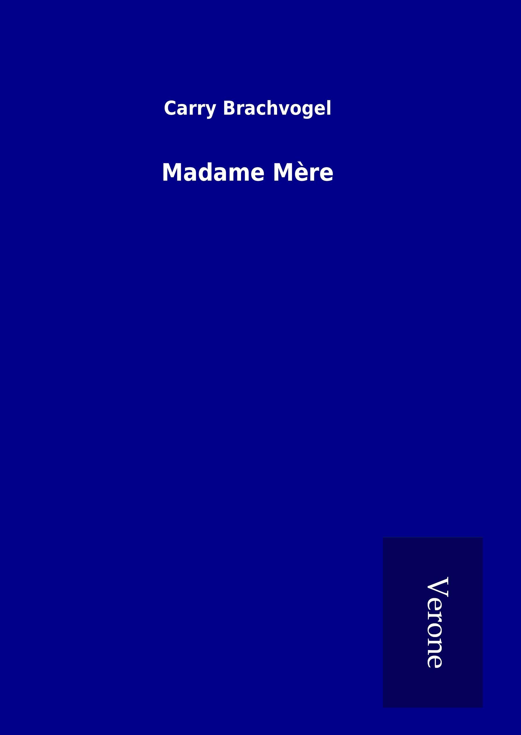 Vorderes Coverbild Madame Mère