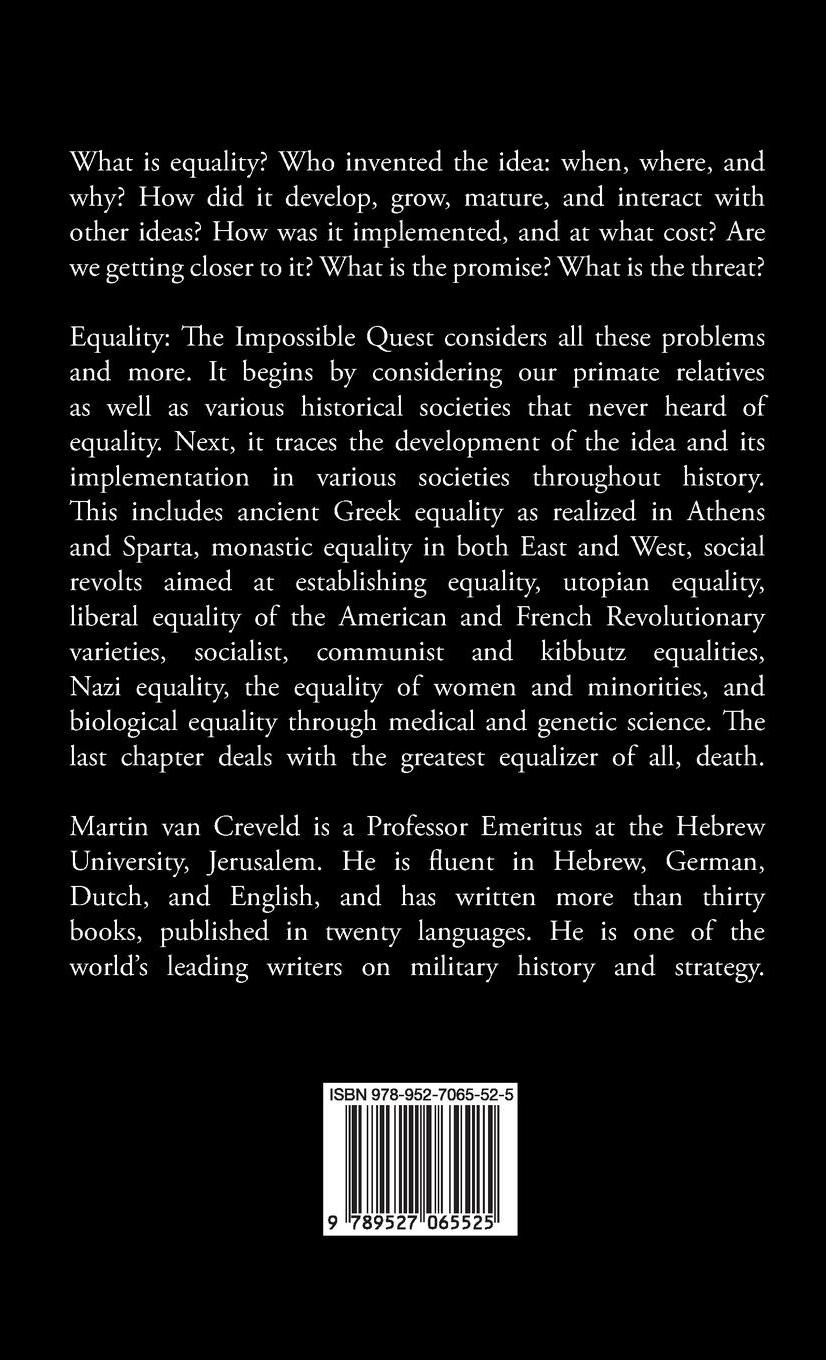 Rückseitencover Equality