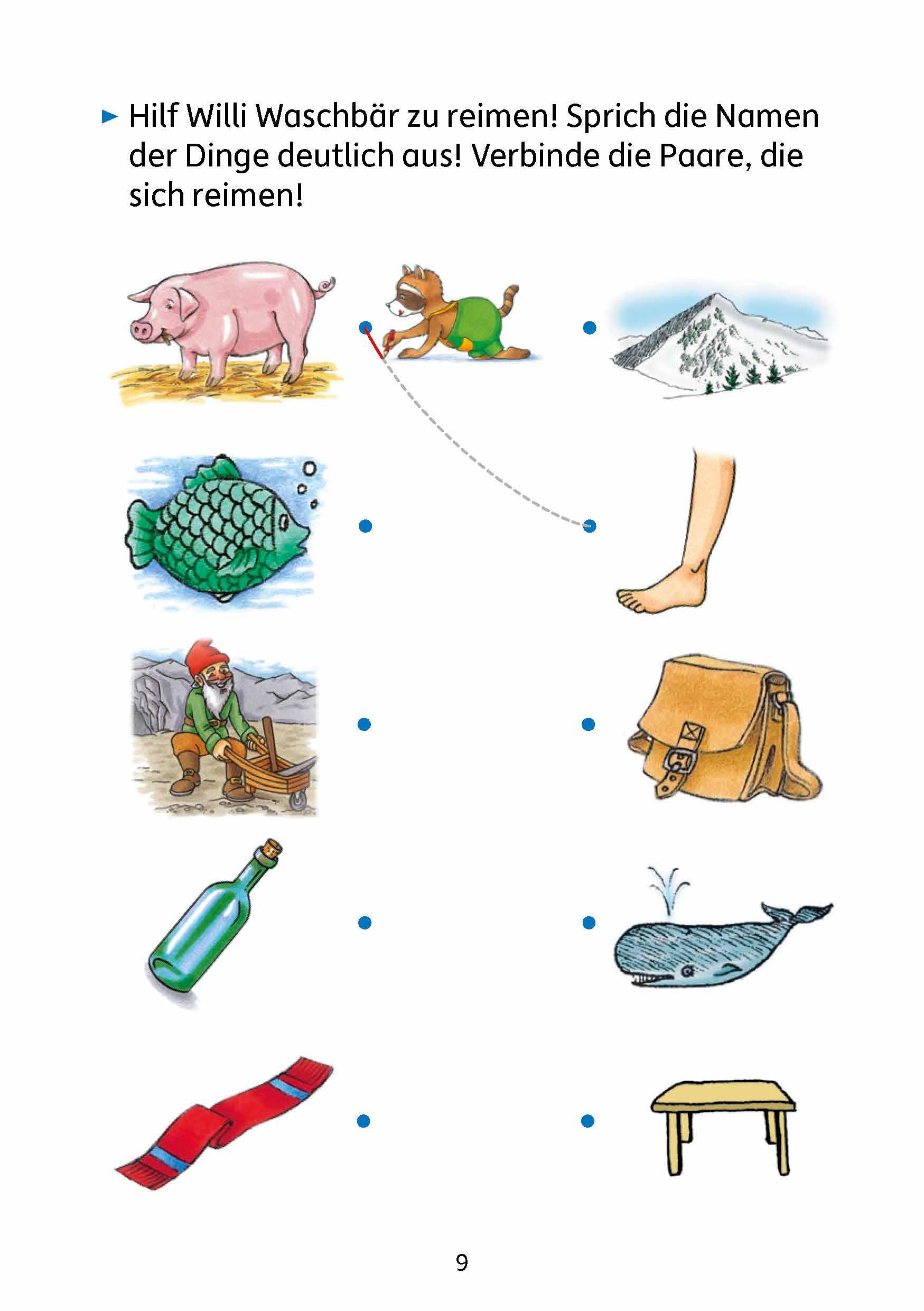 Beispielinhalt (Bild) Vorschule: Sprache entdecken