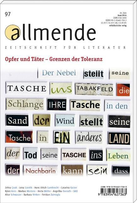 Vorderes Coverbild allmende 97