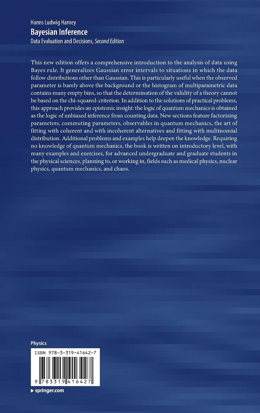 Rückseitencover Bayesian Inference