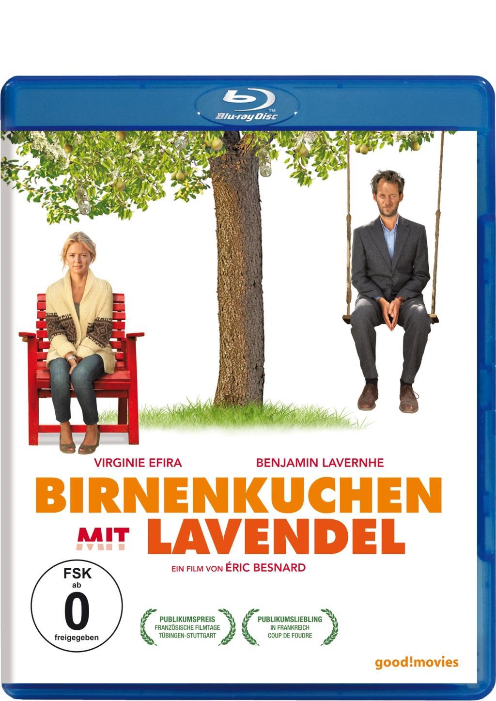 Vorderes Coverbild Birnenkuchen mit Lavendel
