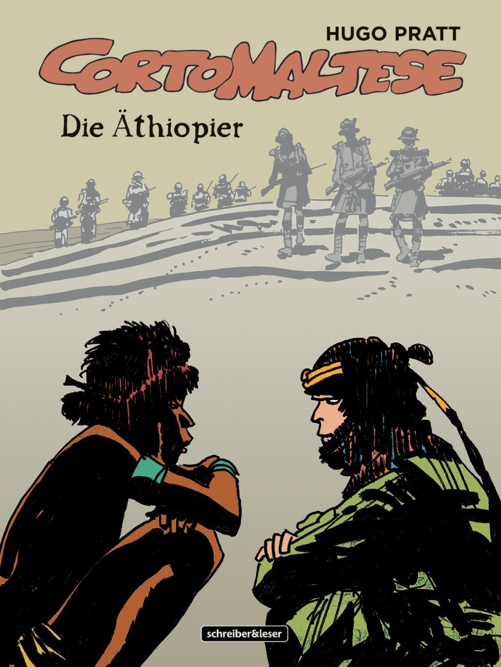 Vorderes Coverbild Corto Maltese 05. Die Äthiopier