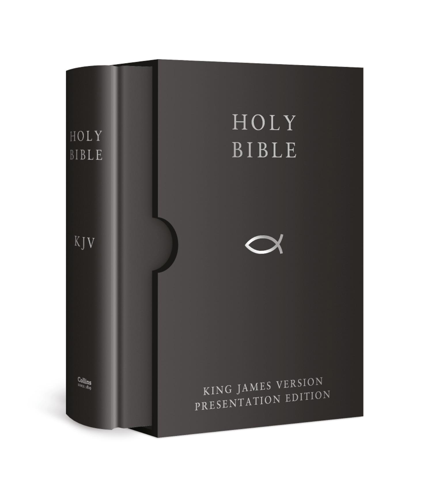 Vorderes Coverbild HOLY BIBLE: King James Version (KJV) Black Presentation Edition