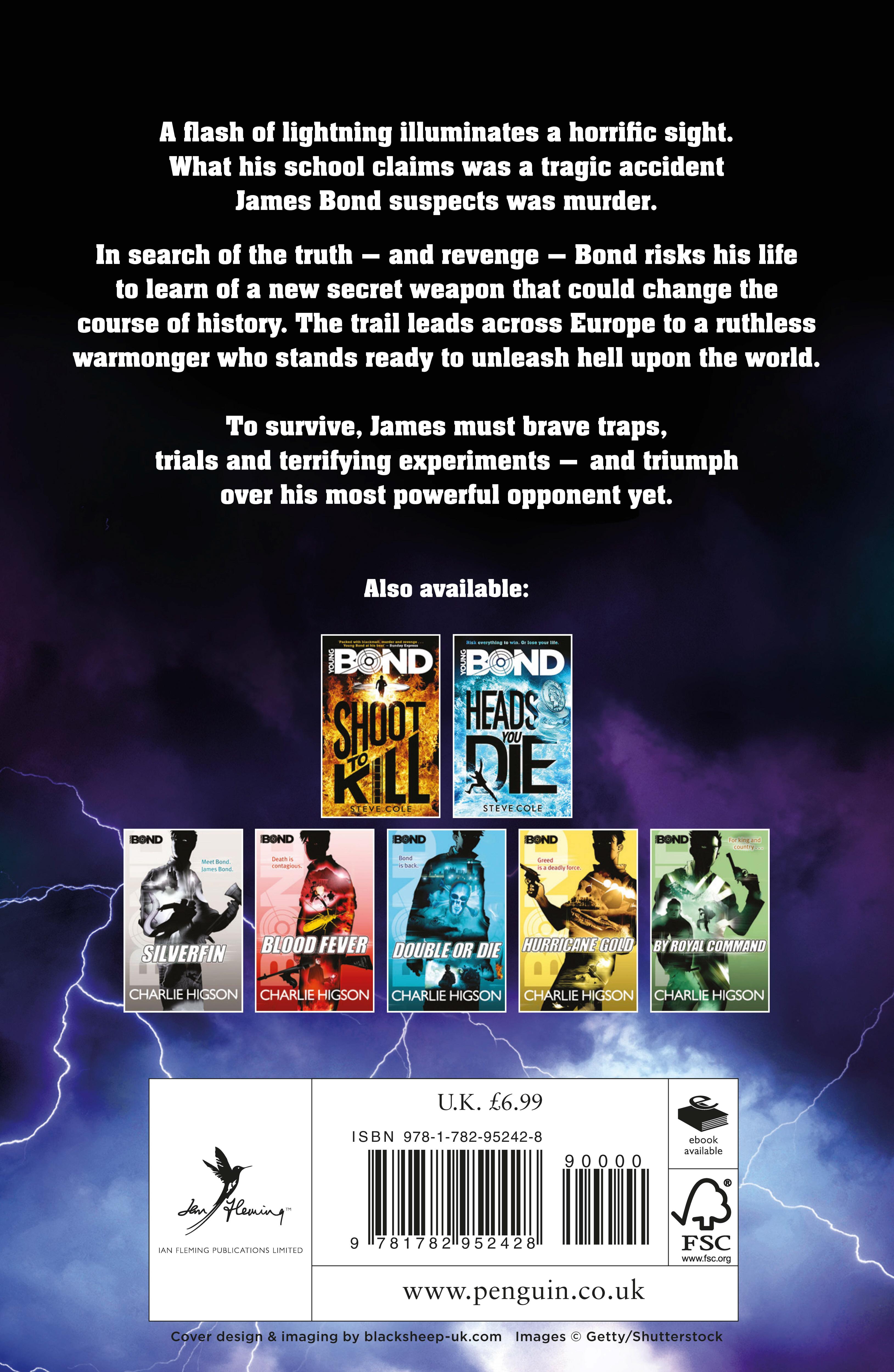 Rückseitencover Young Bond: Strike Lightning