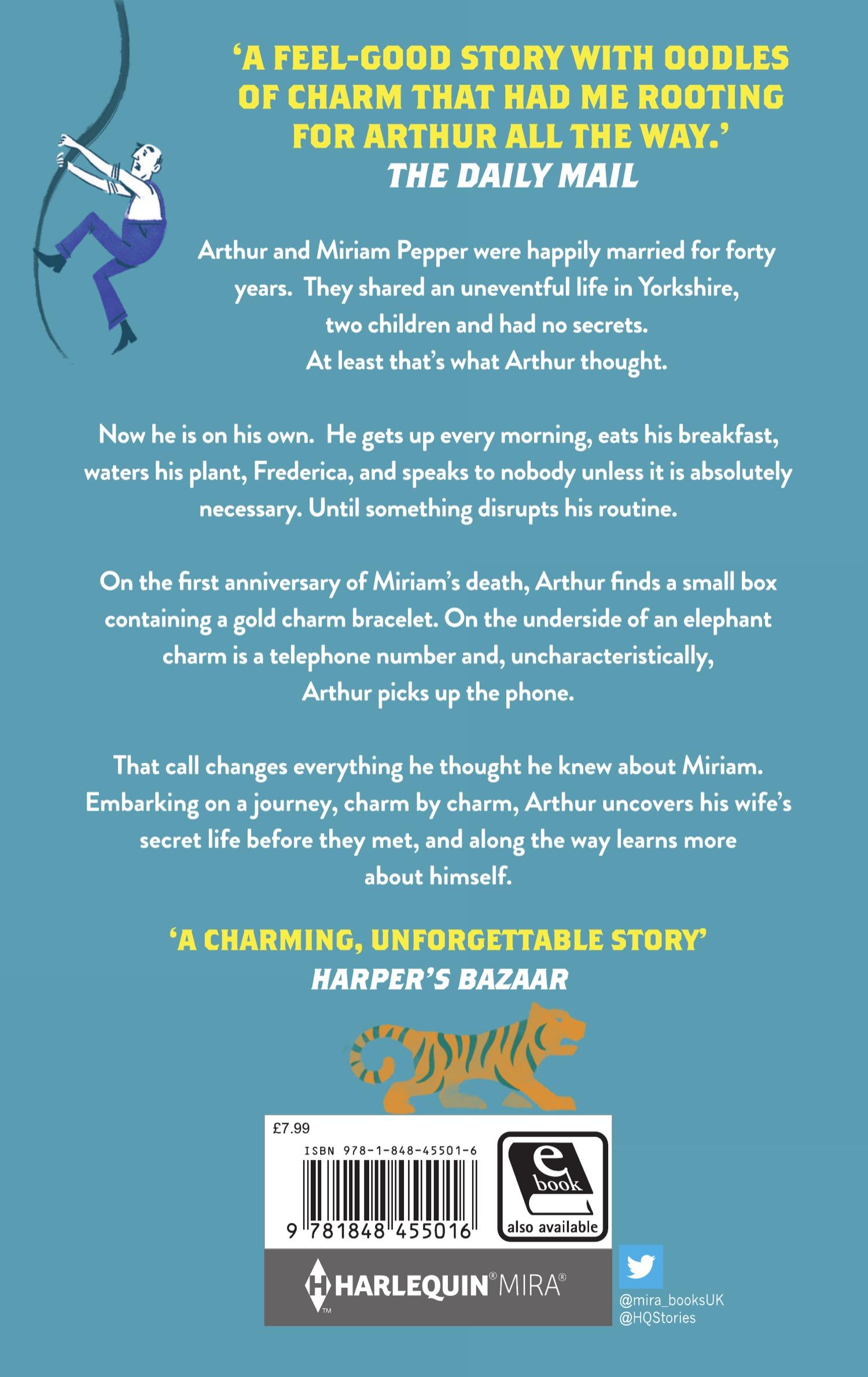 Rückseitencover The Curious Charms Of Arthur Pepper