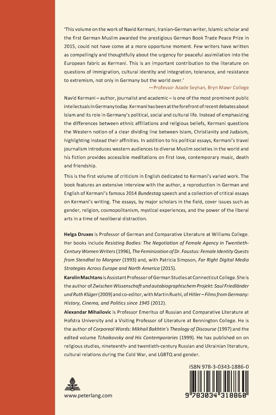 Rückseitencover Navid Kermani