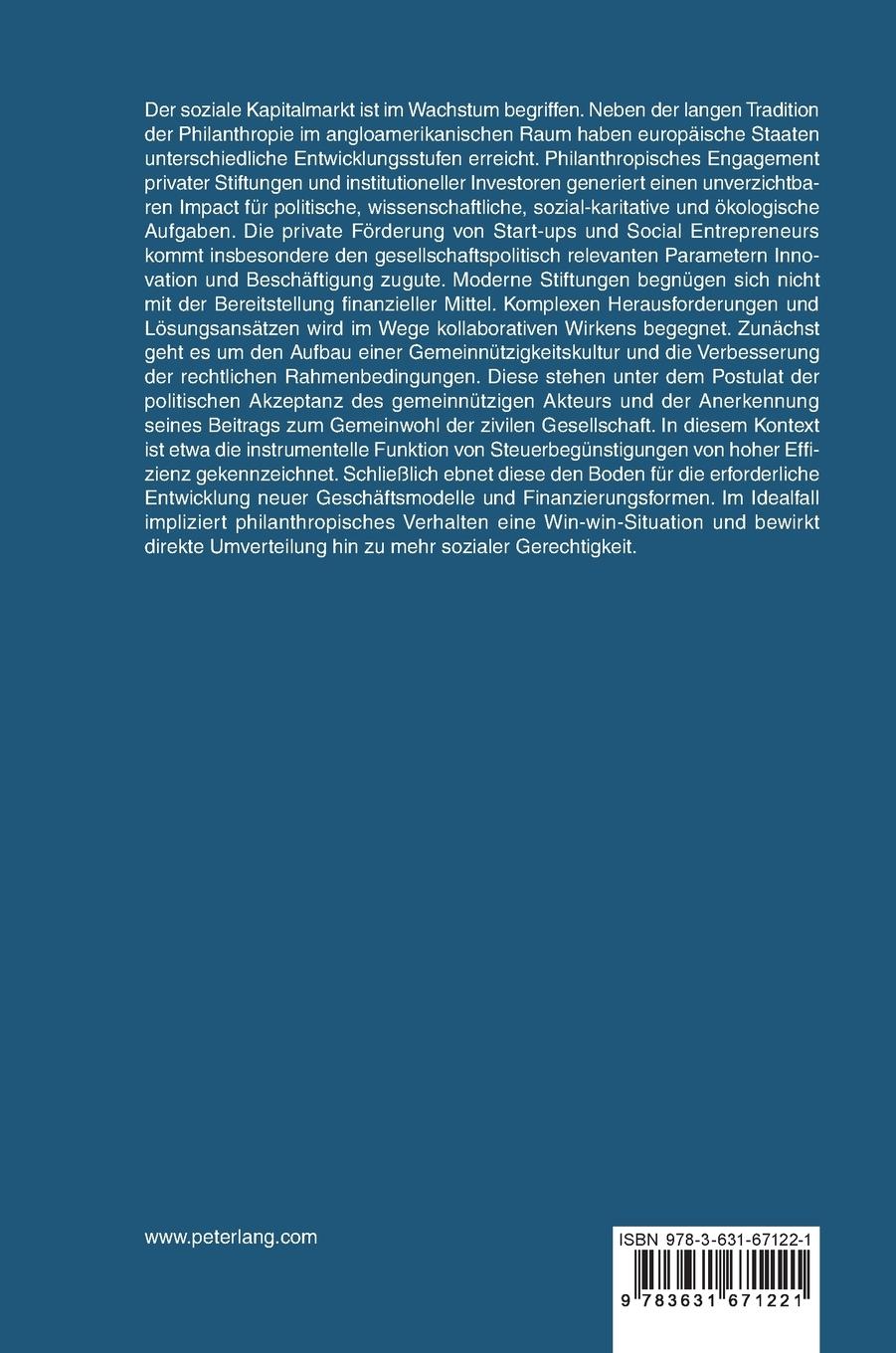 Rückseitencover Philanthropie 2.0