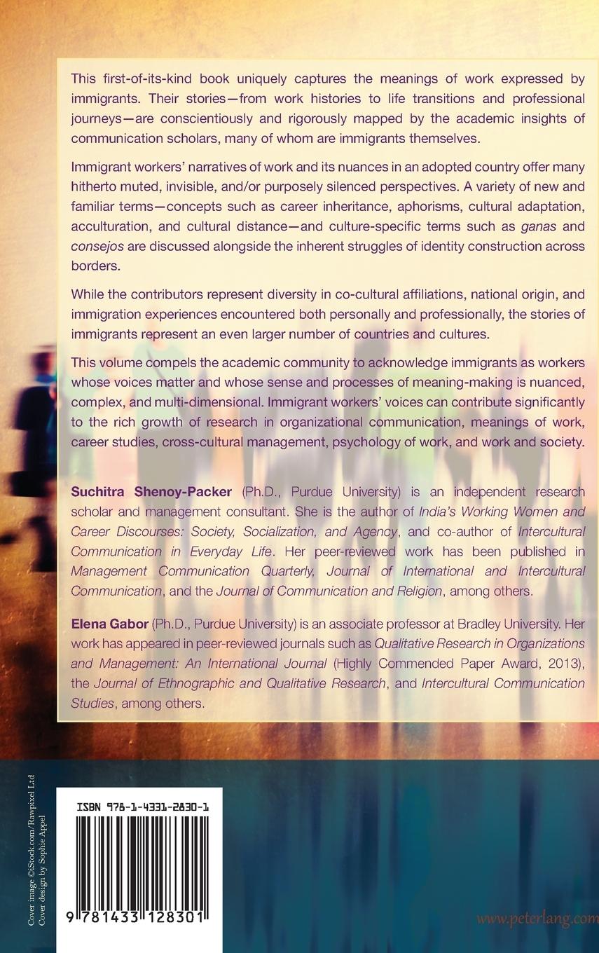 Rückseitencover Immigrant Workers and Meanings of Work