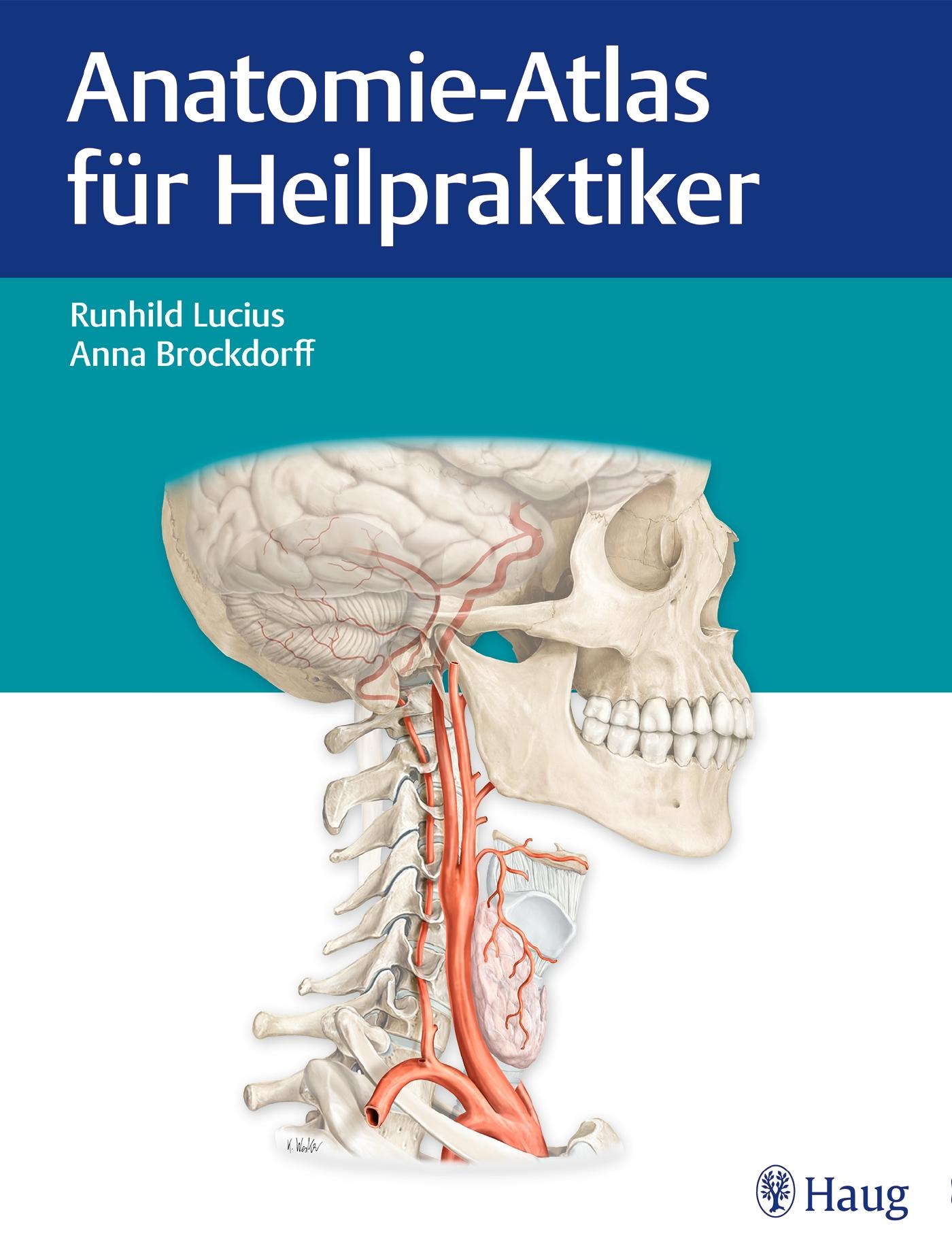 Vorderes Coverbild Anatomie-Atlas für Heilpraktiker
