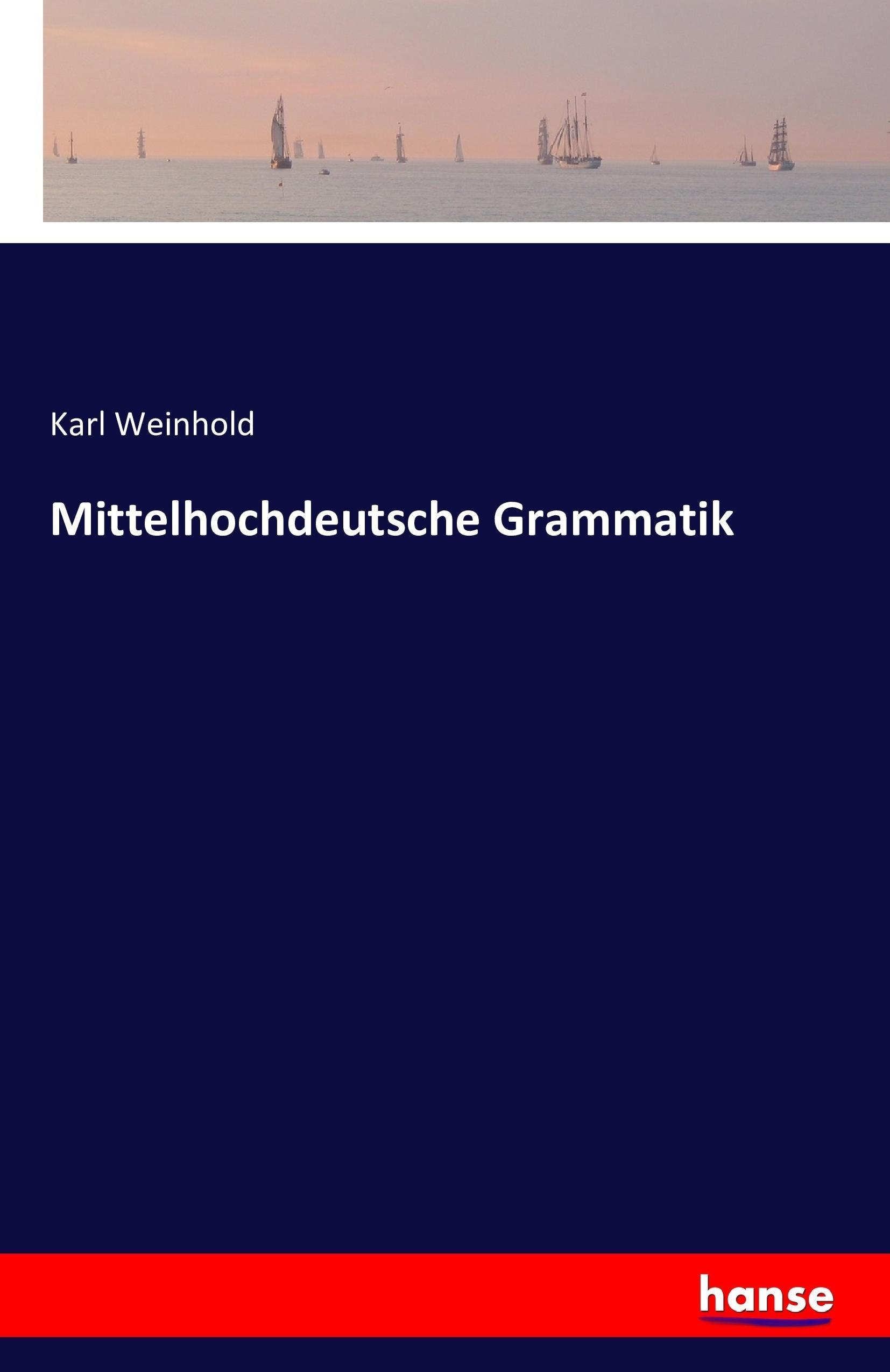 Vorderes Coverbild Mittelhochdeutsche Grammatik