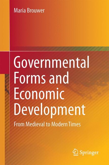 Vorderes Coverbild Governmental Forms and Economic Development