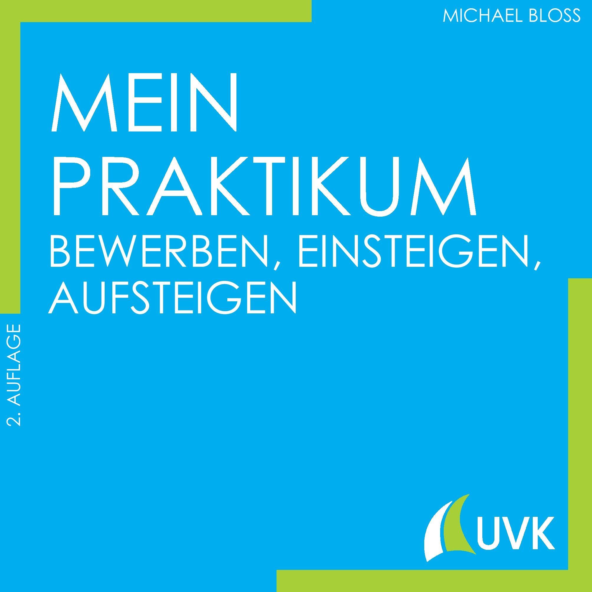 Vorderes Coverbild Mein Praktikum