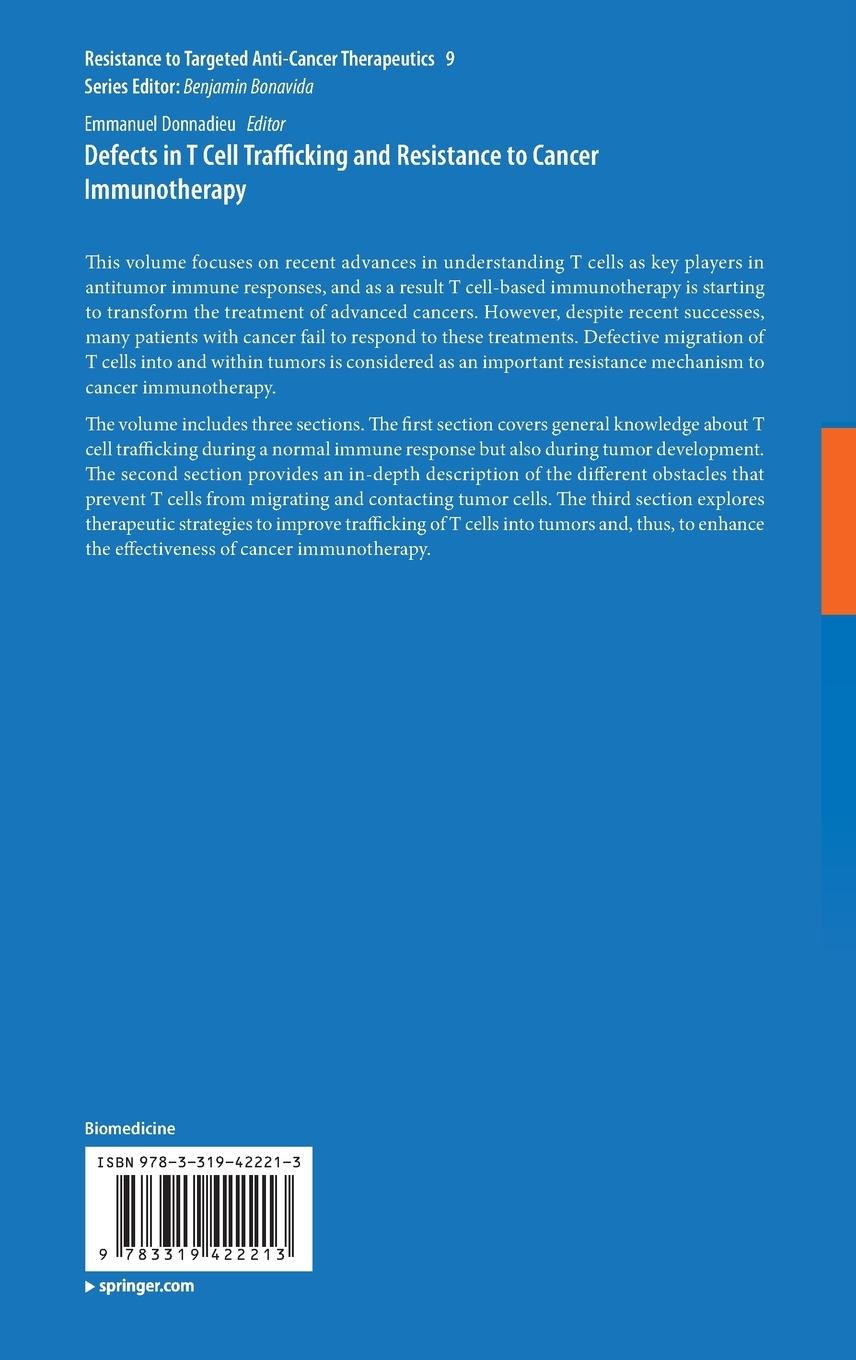 Rückseitencover Defects in T Cell Trafficking and Resistance to Cancer Immunotherapy