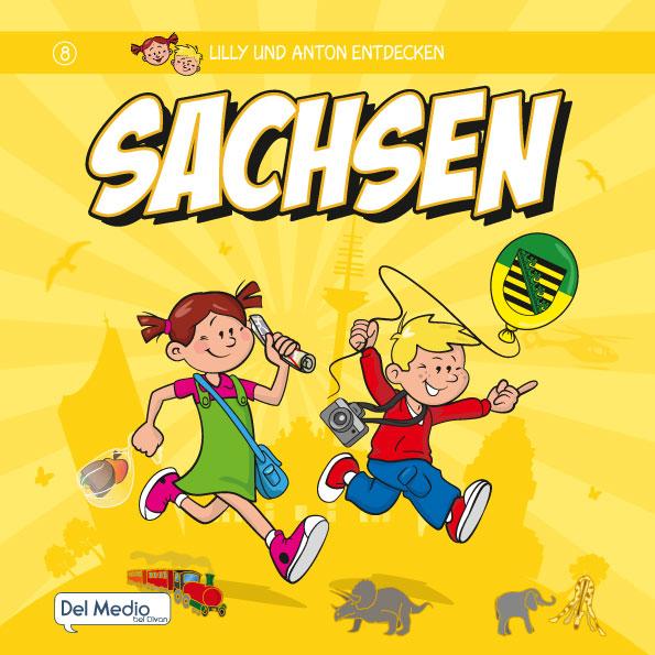 Vorderes Coverbild Lilly & Anton entdecken Sachsen